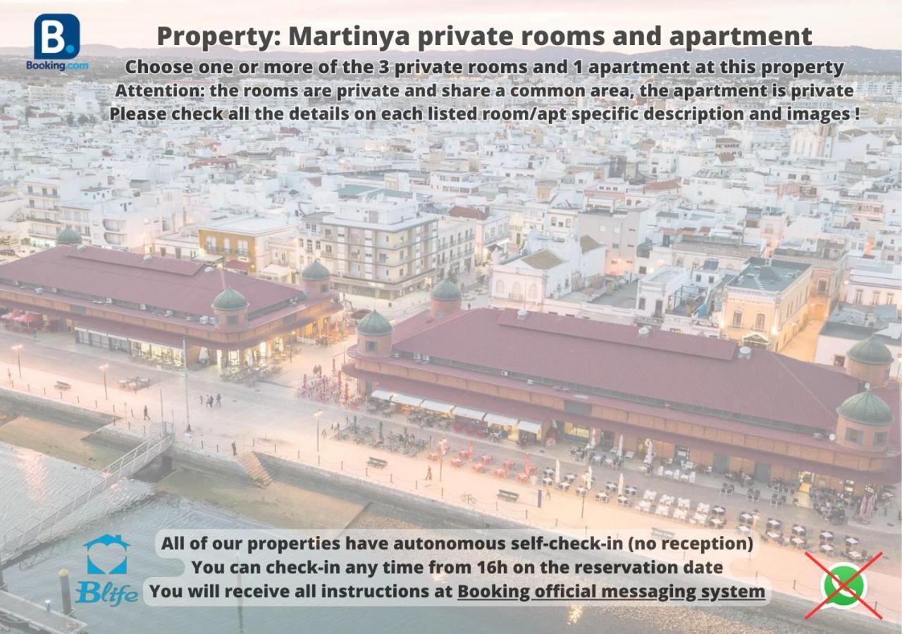 Olhão Blife Martinya House - Private Rooms And Apartments מראה חיצוני תמונה